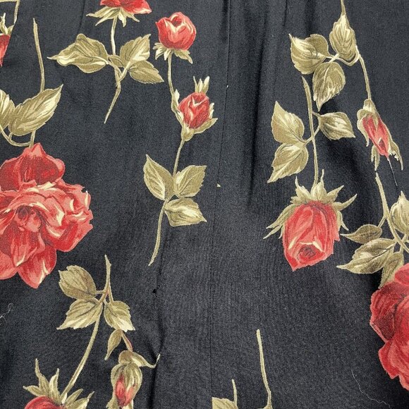 Vtg Express Maxi Skirt Women Medium Boho 90s Whimsigoth Bloomcore Cottagecore - Picture 12 of 12